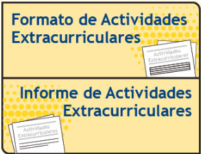 Formato actividades extracurriculares